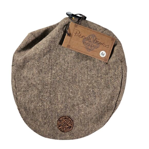 Patrick Francis Ireland Men Medium Tweed Flat Cap Dublin Souvenir NWT Wool Blend - Picture 4 of 9